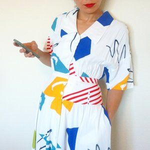 Brassie's New York Funky Jazz Dress